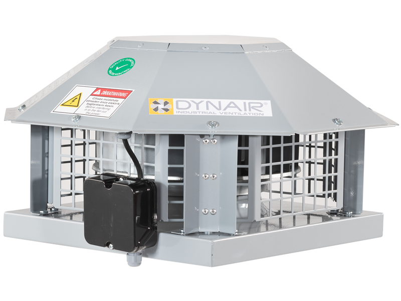 Dynair T/REA Endüstriyel Çatı Tipi Radyal Havalandırma Fanı