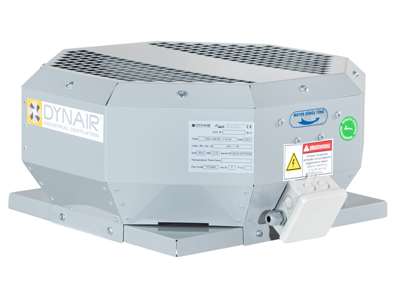 Dynair T-REV Roof Type Ventilation Fan